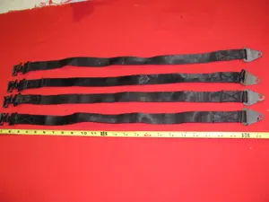 Original Baggage Strap Buckles used All Single Engine Grumman American, Set of 4